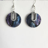 Mini Round Dangle Earrings