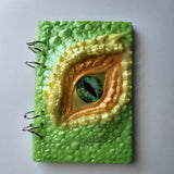 Unique dragon eye resin journal handcrafted for writing or sketching