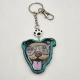 Pittie Keychain