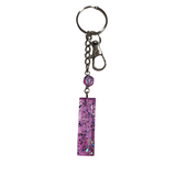 Initial Resin Keychains- Letter I