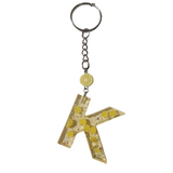 Initial Resin Keychains- Letter K