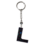 Initial Resin Keychains- Letter L